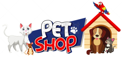 宠物商店,动物,可爱的,式样,字体,大群动物,活力,宠物,自然