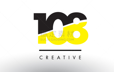 100岁以上,黄色,品牌名称,数字,黑色,创造力,商务,图像,模板,设计