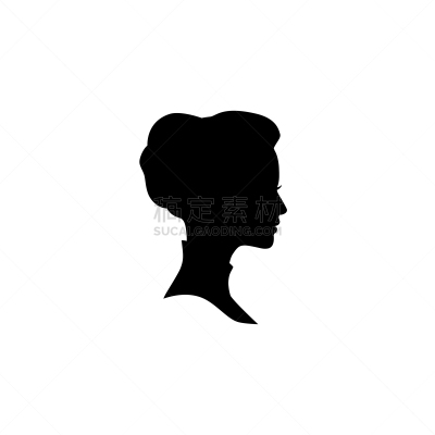 女人,发型,人的脸部,侧面像,40-80年代风格复兴,可爱的,背景分离,肖像,情人节卡,女性特质