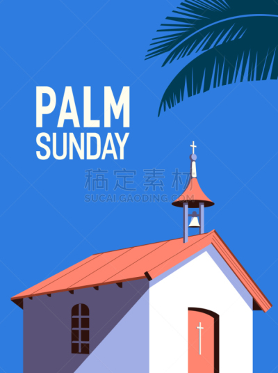 矢量,背景,节日,棕枝全日,贺卡,复活节,模板,植物,草图