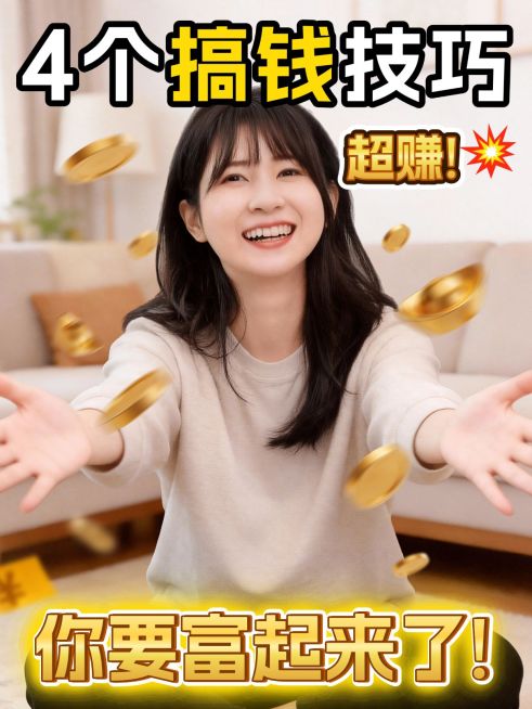 个人成长搞钱副业职场人像视频封面小红书封面预览效果