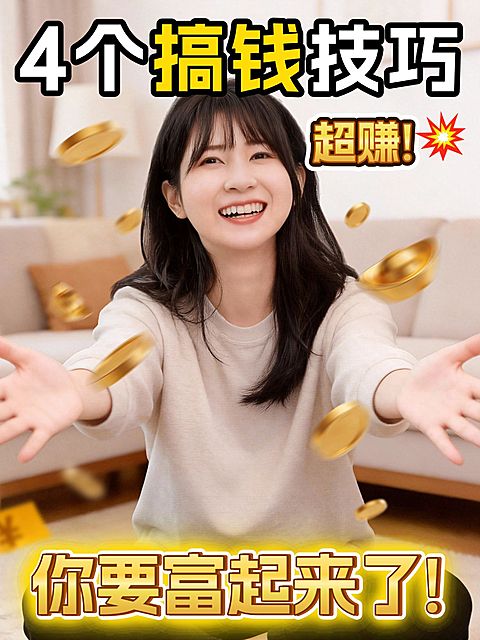 个人成长搞钱副业职场人像视频封面小红书封面