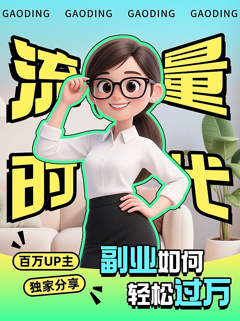 爆款吸睛封面解说教程小红书封面aigc