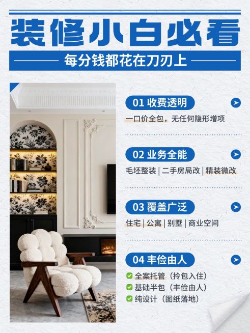 家居家装装修攻略科普介绍小红书配图预览效果