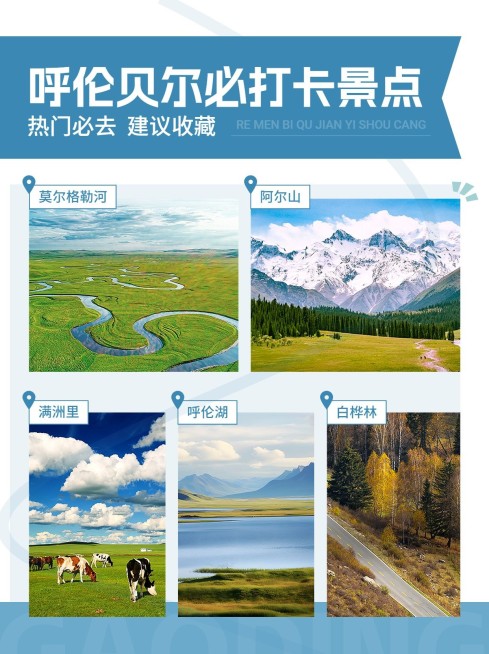 旅游攻略景点排版小红书配图AIGC预览效果