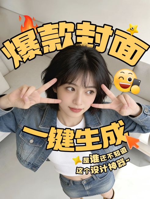 自媒体爆款封面制作指南人像小红书封面预览效果