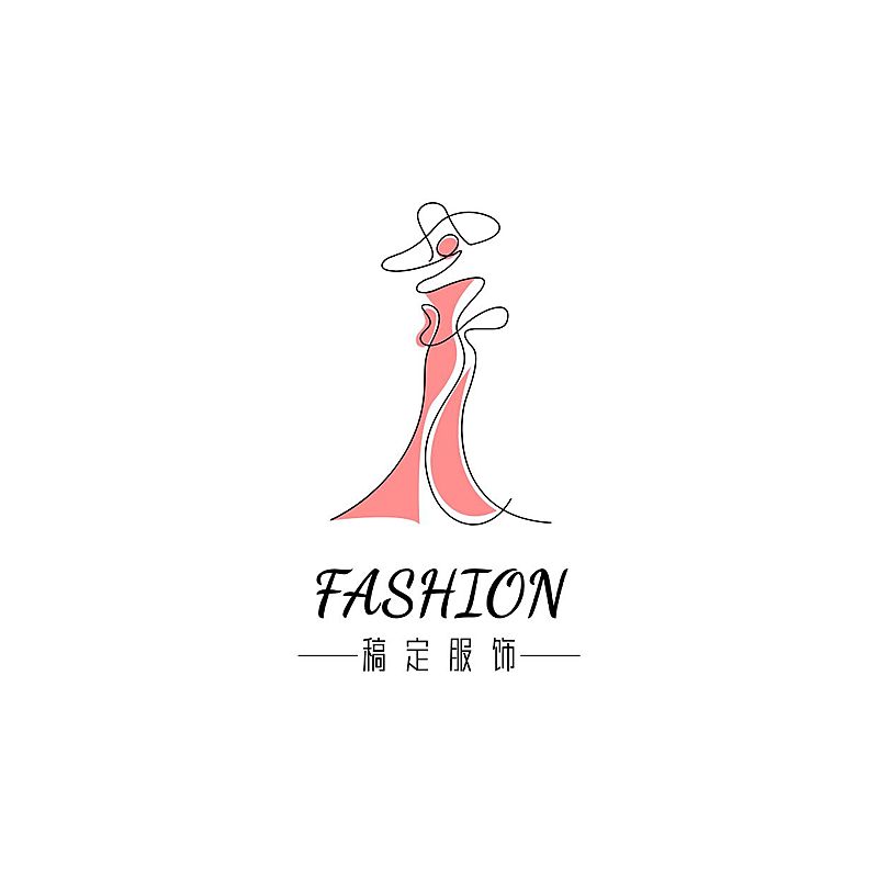 线描插画服饰品牌LOGO