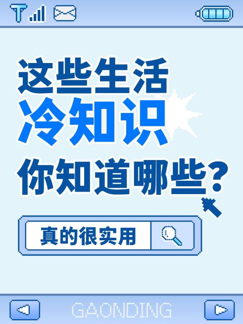 日常生活经验分享像素风爆款大字小红书封面预览效果