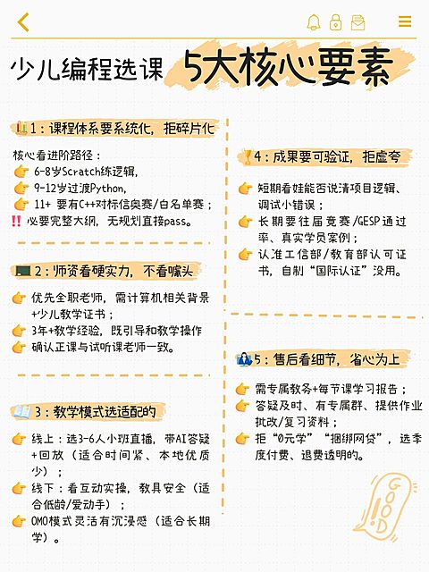 教育培训K12教育少儿编程科普小红书配图