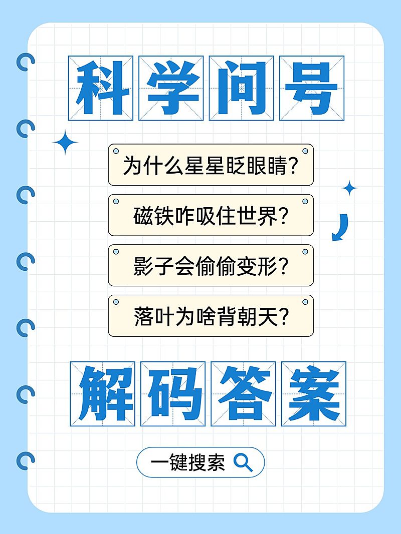 知识科普分享爆款大字封面小红书封面