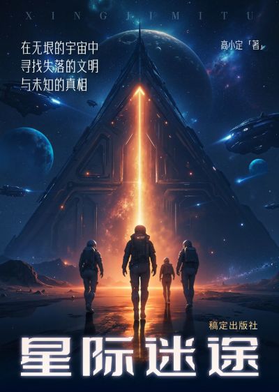 科幻感网络小说书籍封面AIGC