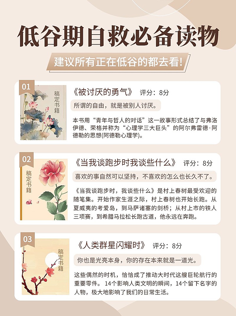 书单好物推荐小红书配图AIGC