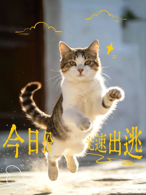 变形文字plog模板宠物预览效果