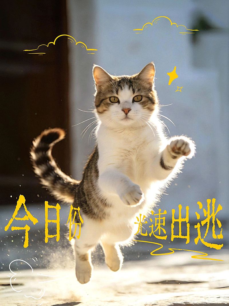 变形文字plog模板宠物