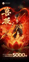 业绩目标海报喜报