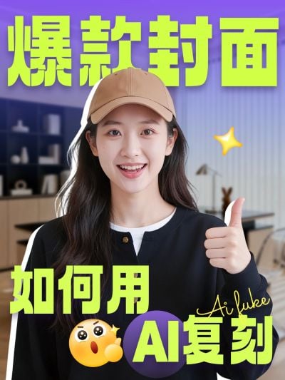 自媒体运营AI工具人像视频封面小红书封面