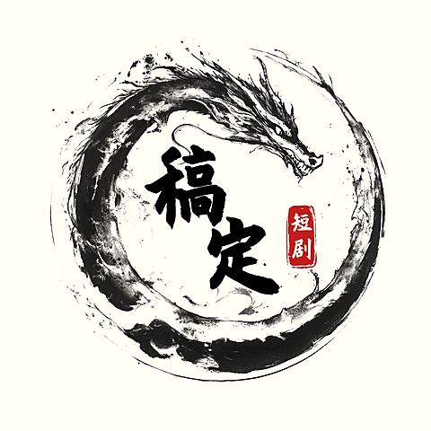 古风水墨影视短剧剪辑LOGOaigc