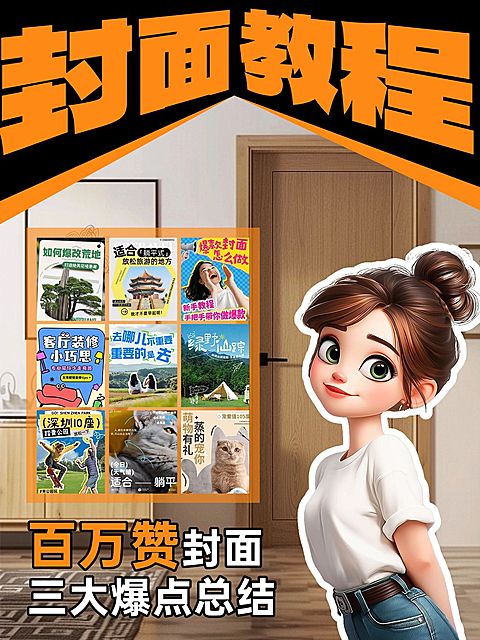 创意生活分享网感视频封面