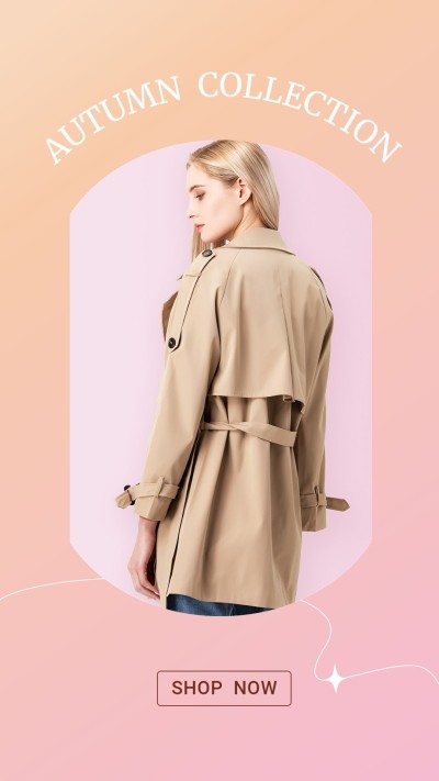 insMind Fall Colors Autumn Fashion Collection Templates