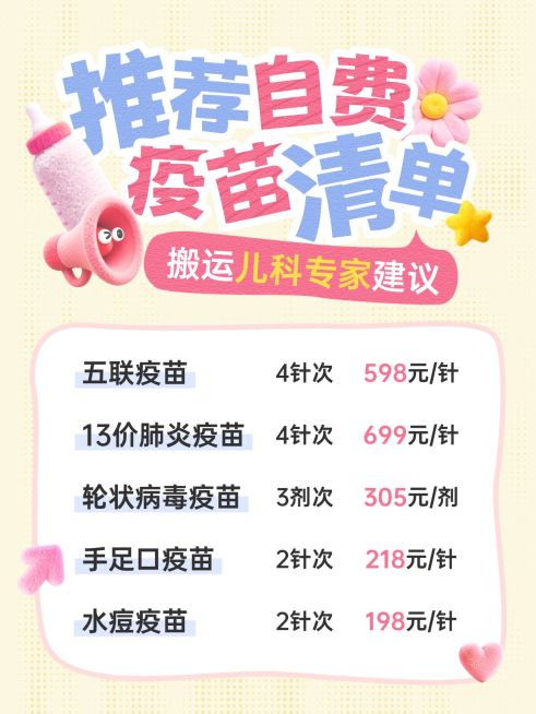 母婴亲子新生儿打疫苗指南科普小红书配图预览效果