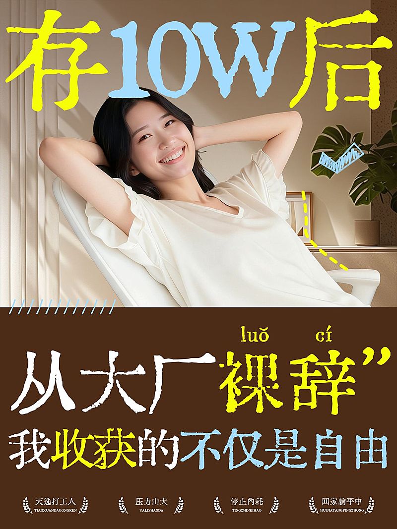 职场提升职场经验分享人像小红书封面