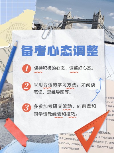 考研备考攻略指南小红书配图