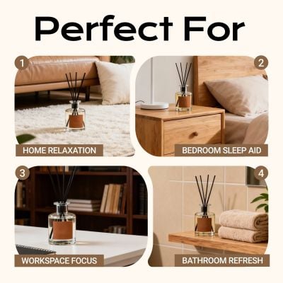 家居百货香薰拼图使用场景亚马逊商品主图AIGC