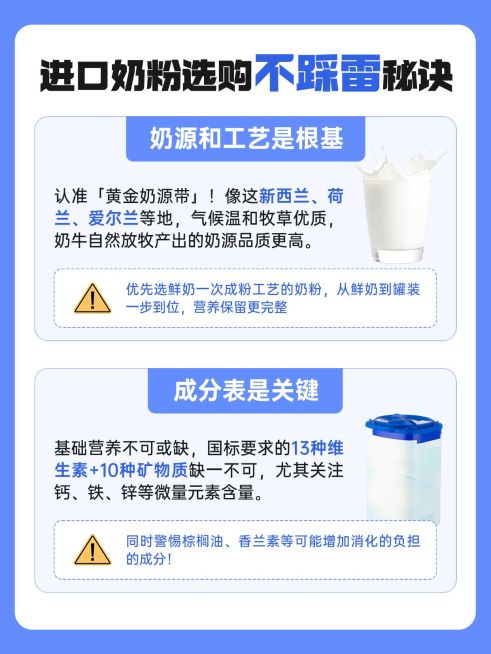 母婴奶粉选购攻略指南小红书配图预览效果