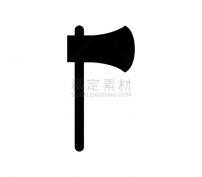 斧,图标,金属,符号,木材,图像,滑雪区巡逻急救队,水平画幅,绘画插图,木制