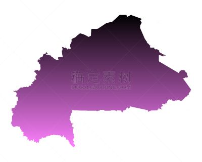 布基纳法索,分离着色,矢量,粉色,图像