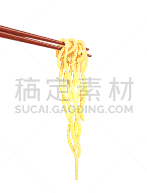 筷子,面条,分离着色,白色,亚洲,晚餐,厨房器具,食品,午餐