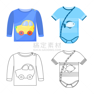 外衣,标志,时尚,分离着色,衣服,男孩,可爱的,毛衣,无尾礼服,收集