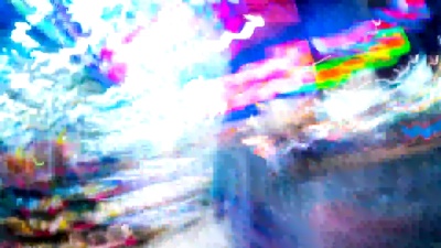 香港旺角晚上在购物区散步的时间延迟