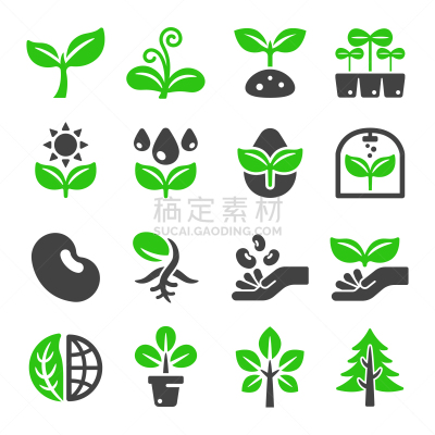 植物群,计算机图标,农业,环境,食品,品牌名称,杉树,植物,发芽,花