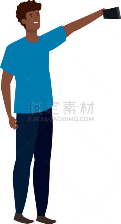 男人,自拍,幸福,青年人,人种,现代,照片,取得,微笑