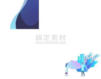 遗传研究,小的,神经系统,概念,扁平化设计,放射科专家,健康保健,专业人员,技术,思考