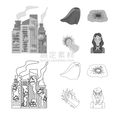 红色,斗篷,蜘蛛网,计算机图标,平坦的,分离着色,幻想,环绕立体声,收集