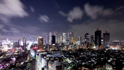 新宿夜间延时