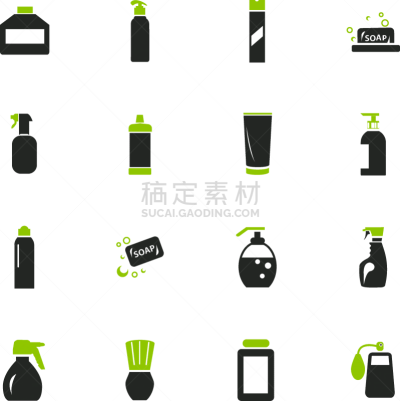化学制品,家庭生活,符号,分离着色,白色,清洁工,液体,瓶子,矢量,布置