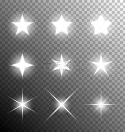 星形,分离着色,运动模糊,闪亮的,图像,树荫,矢量,照亮,闪亮,庆祝