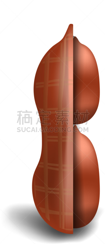花生,一半的,图标,高雅,豆荚,菜单,过敏反应,清新,写实,午餐