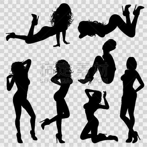 女孩,成年的,头发,人,女人,白色,黑色,收集