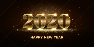 新年,2020,商务,暗色,雪,节日,图像特效,问候