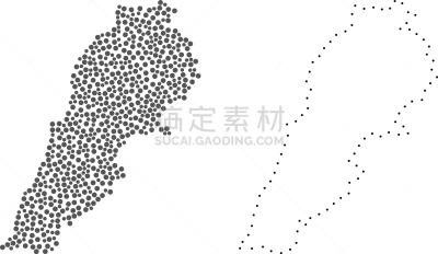 斑点,地形图,轮廓,自然地理,国内著名景点,几何形状,概念,矢量,非都市风光