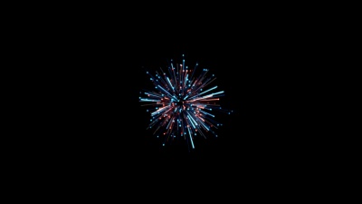 粒子爆炸云。