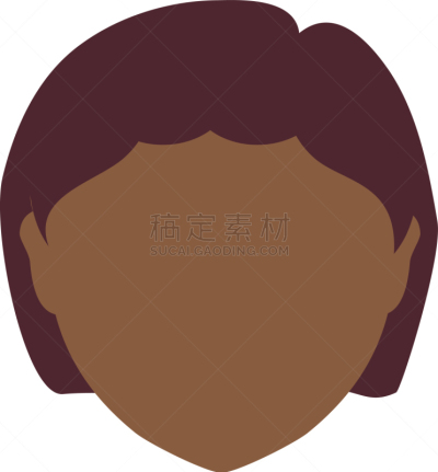 女人,空白的,动物头,可爱的,商务,人,概念,肖像,图像,违约
