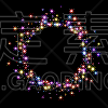 圆形,照明设备,背景,多色的,新年,黄色,白昼,运动模糊,周年纪念,粉色