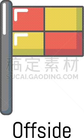 漫画,计算机图标,分离着色,红色,体育场,矢量,越位,踢