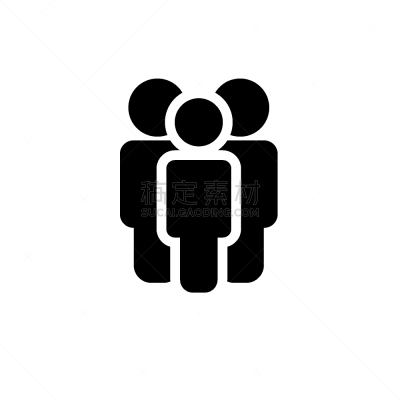 人群,组物体,男商人,经理,人,男人,女人,群众,简笔人物画,白色