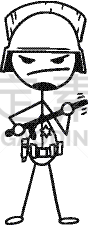 警官,拥挤的,运动头盔,卡通,男人,博客,图像,性格,绘制
